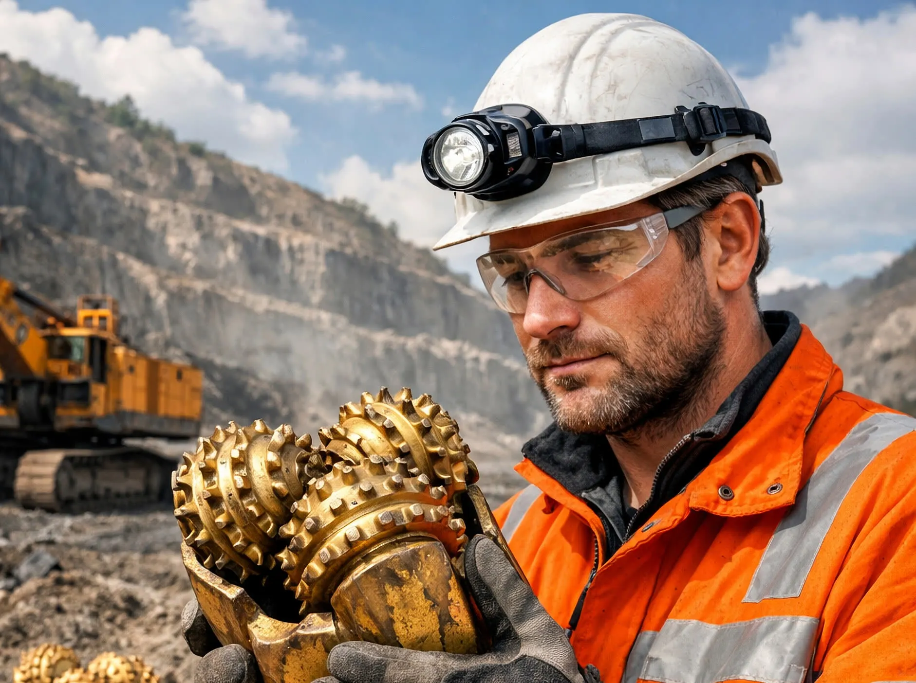 Mining operations and heavy machinery